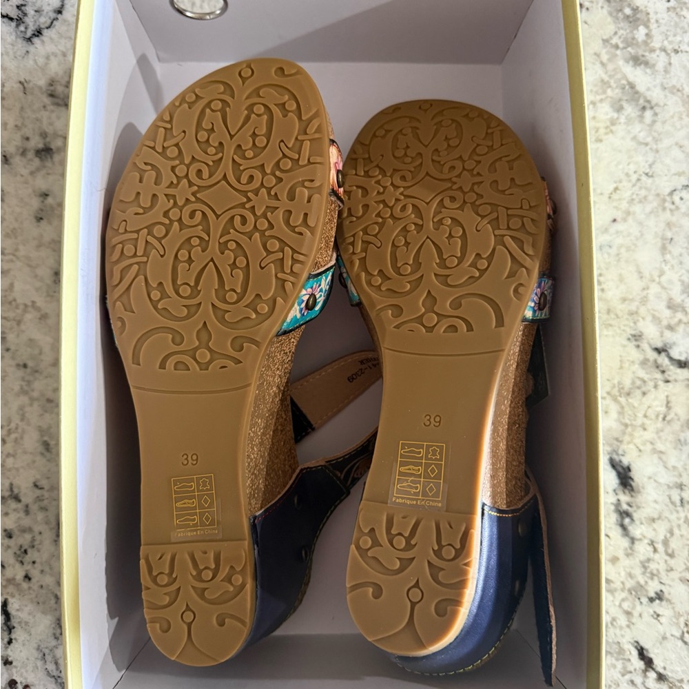 Spring Step L’Artiste Delight Slide Sandals - Picture 3 of 5